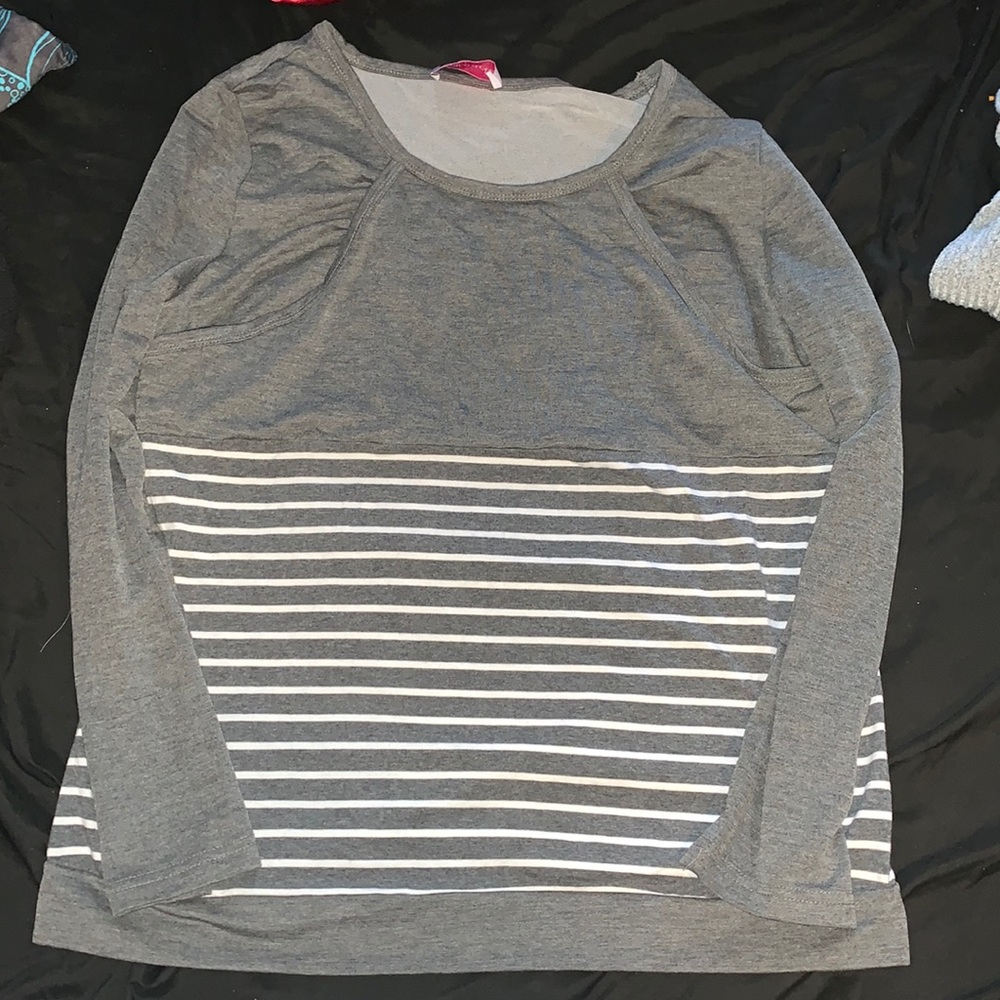 Maternity/Nursing long sleeve.
